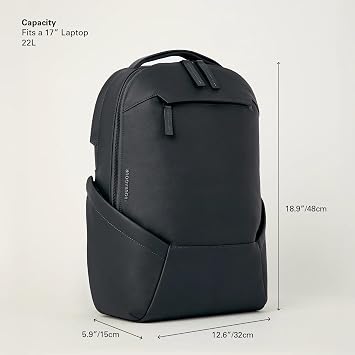 Troubadour Generation Leather Backpack - Black
