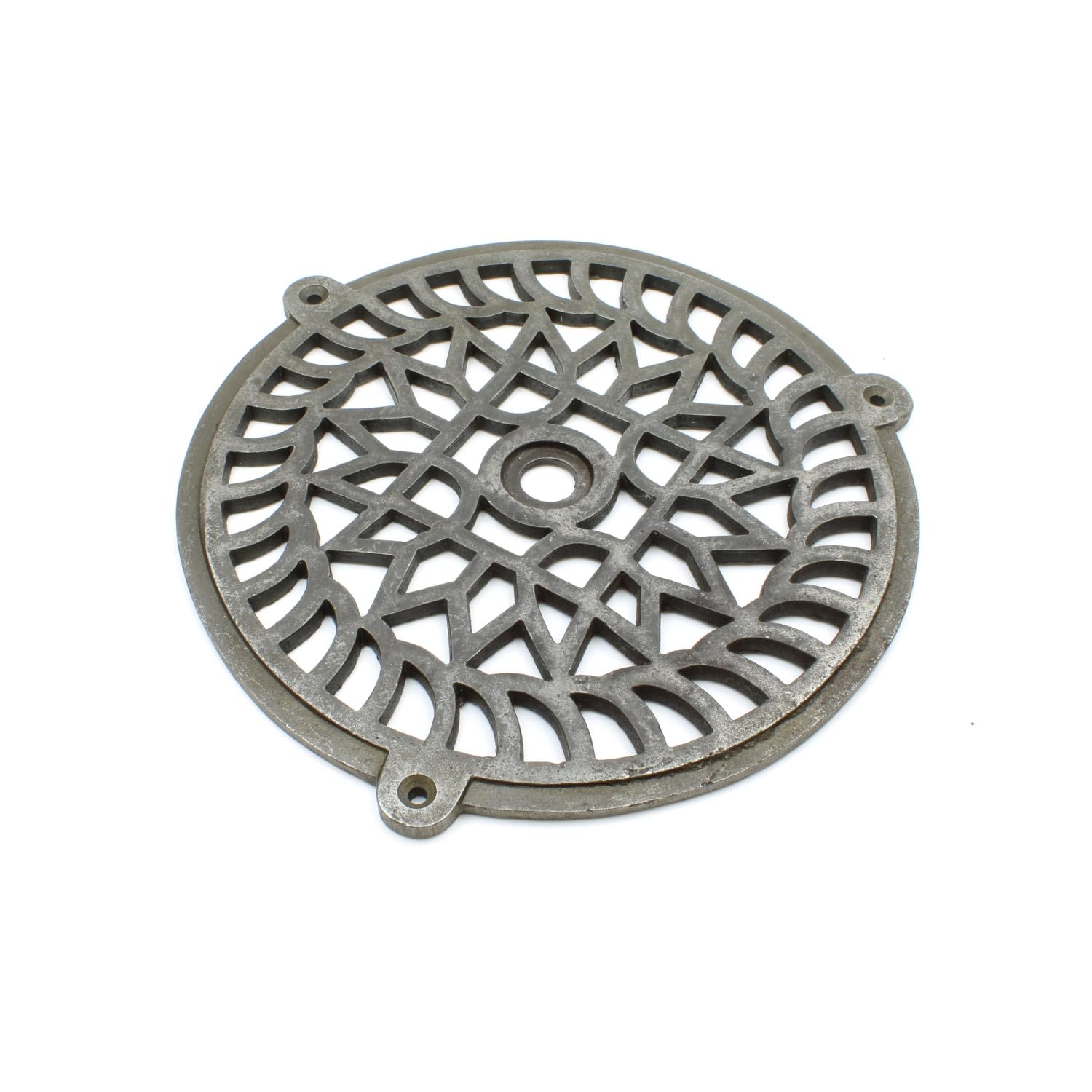 Oakcrafts - Antique Cast Iron Round Air Vent Extraction Cover - 150mm