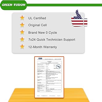 GREEN FUSION for Galaxy A14 5G Battery Replacement WT-S-W1, Compatible with Samsung Galaxy A14 5G SM-A146B, SM-A146B/DS, SM-A146U with Instruction & Repair Toolkit