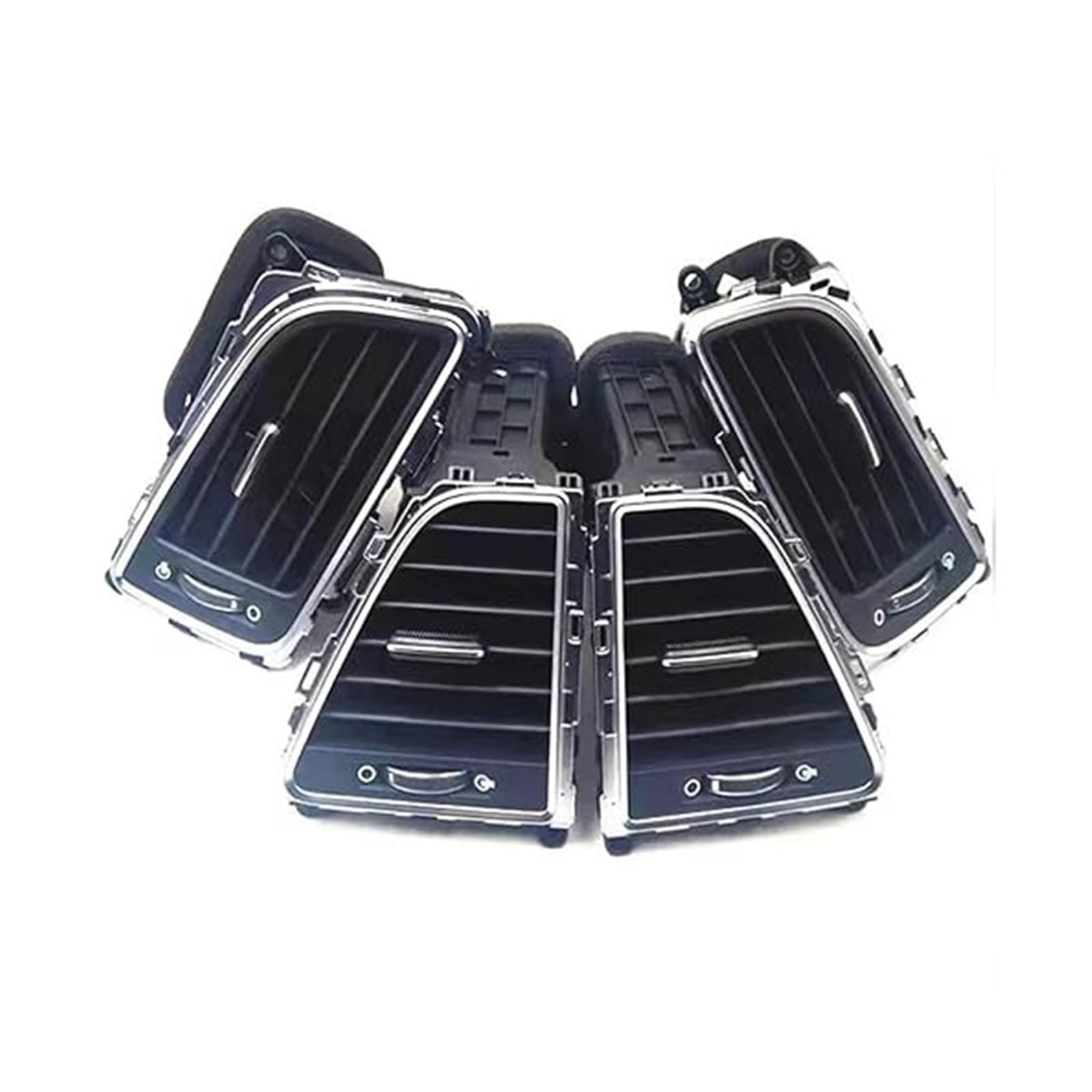 Rorll A Set 4Pcs Warm Air Outlet For Hyundai For Sonata 9 2015 2016 2017 Car Air Conditioner Outlet Dashboard Ac Vent