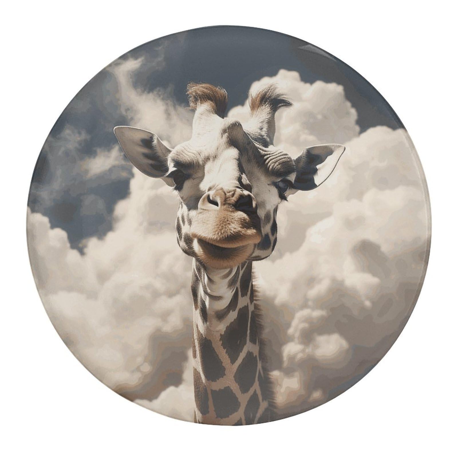 Fekiloot Style Giraffe In The Clouds Refrigerator Magnet Fridge Magnet4 Pcs