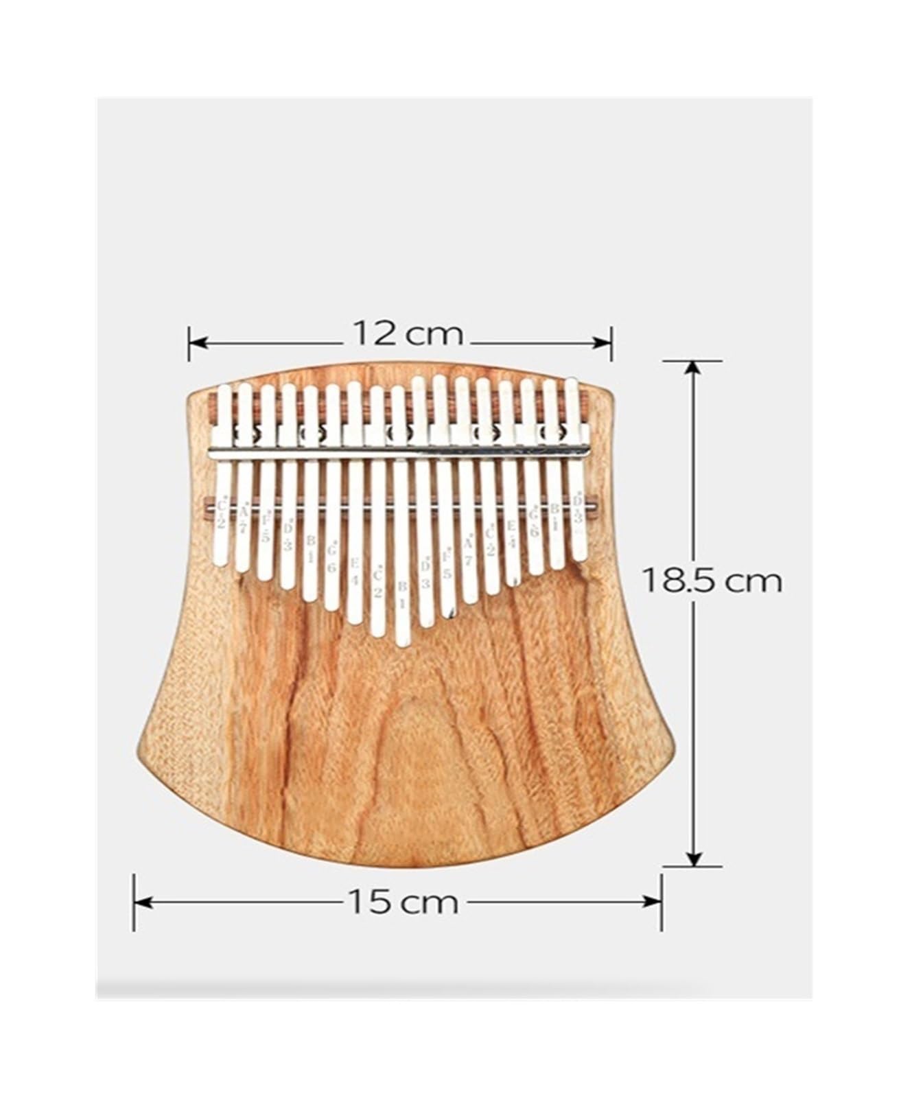 Kalimba Kalimba17 to podstawowy instrument muzyczny z dużą spódnicą i łatwą do nauki kalimbą