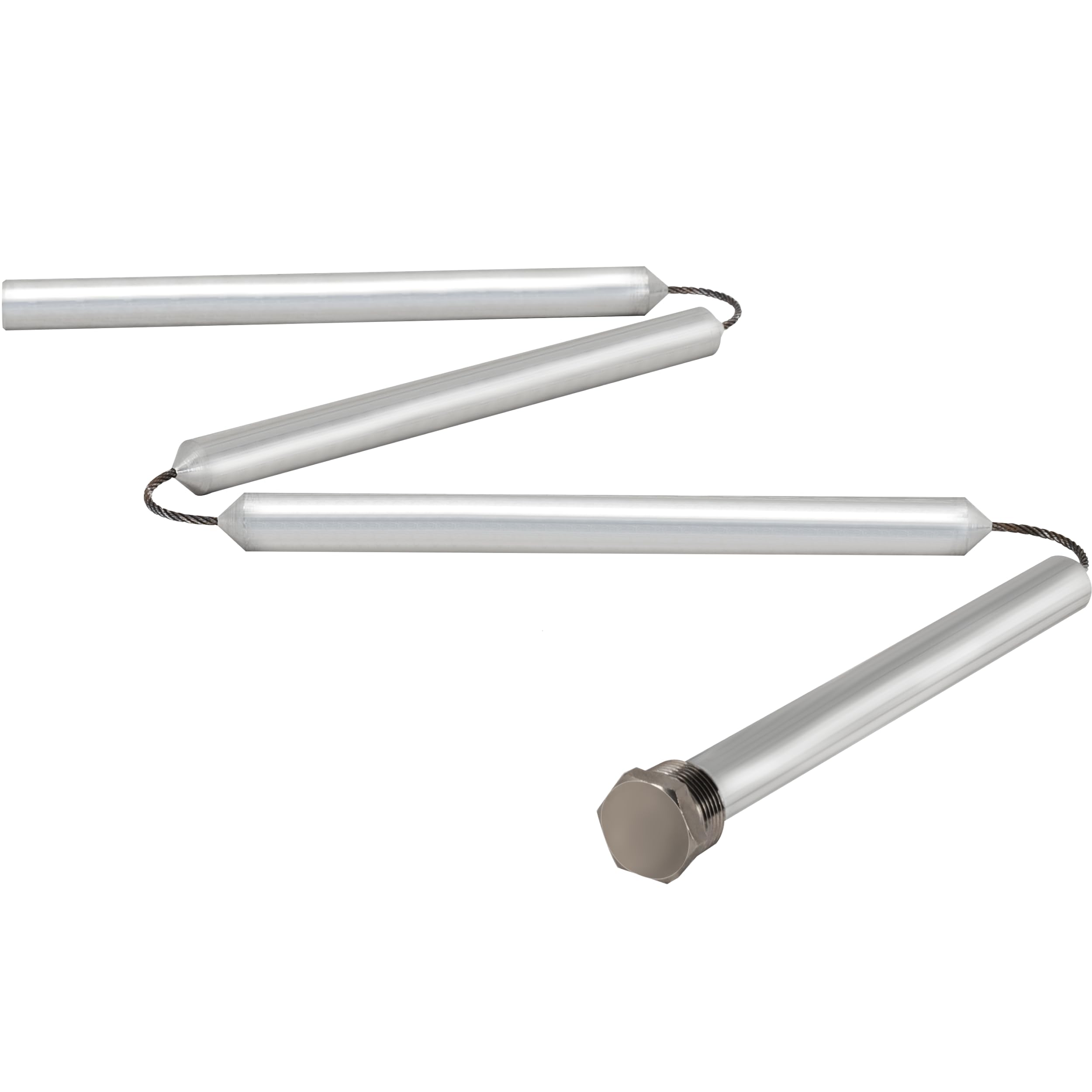 Eastman 45 Inch Flexible Magnesium Anode Rod, 1-1/6 Inch Hex Head