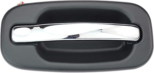 Miniatura 651 de TRQ Manija de puerta exterior delantera izquierda plateada para el lado del conductor compatible con Nissan 370Z 2009-2017