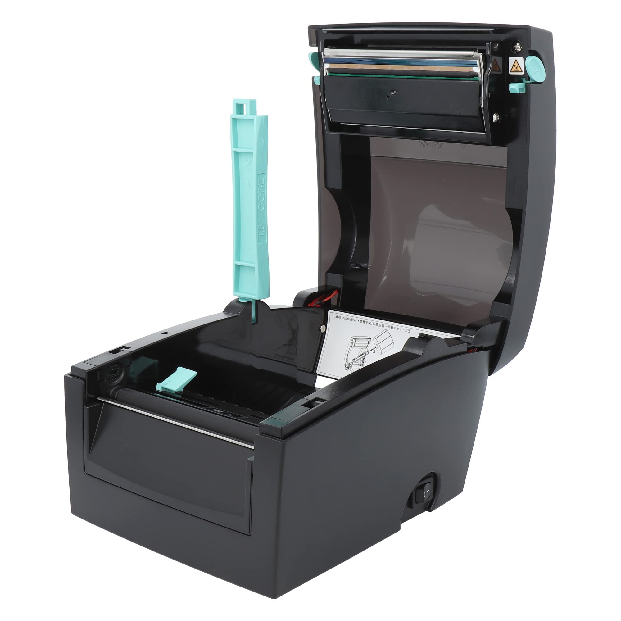 Labelident Versandetikettendrucker BP41 (203dpi) Thermodirektdrucker, Barcode Etikettendrucker mit USB, für DHL, DPD, FedEx, GLS, Hermes, UPS, Zebra Versand
