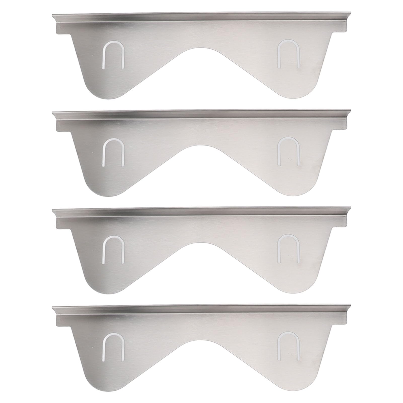 Stove Gap Covers, 2 Pairs Stainless Steel 35 to 70cm Extendable Stove Gap Filler Easy Cleanup Minimalist Design Range Trim Kit for Kitchen Oven Gap Between Stovetop and Counter