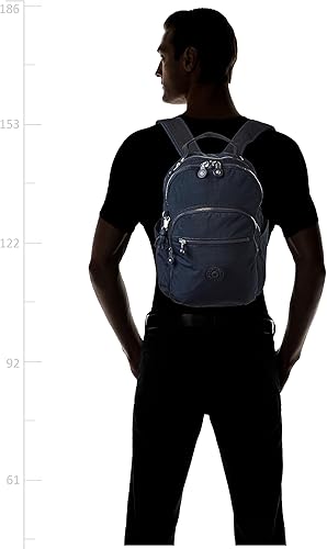 Miniatura 7 de Kipling Mochila Seúl para mujer, BLUE BLEU 2, 10"L x 13.75"H 4.5"D, Mochila Seoul