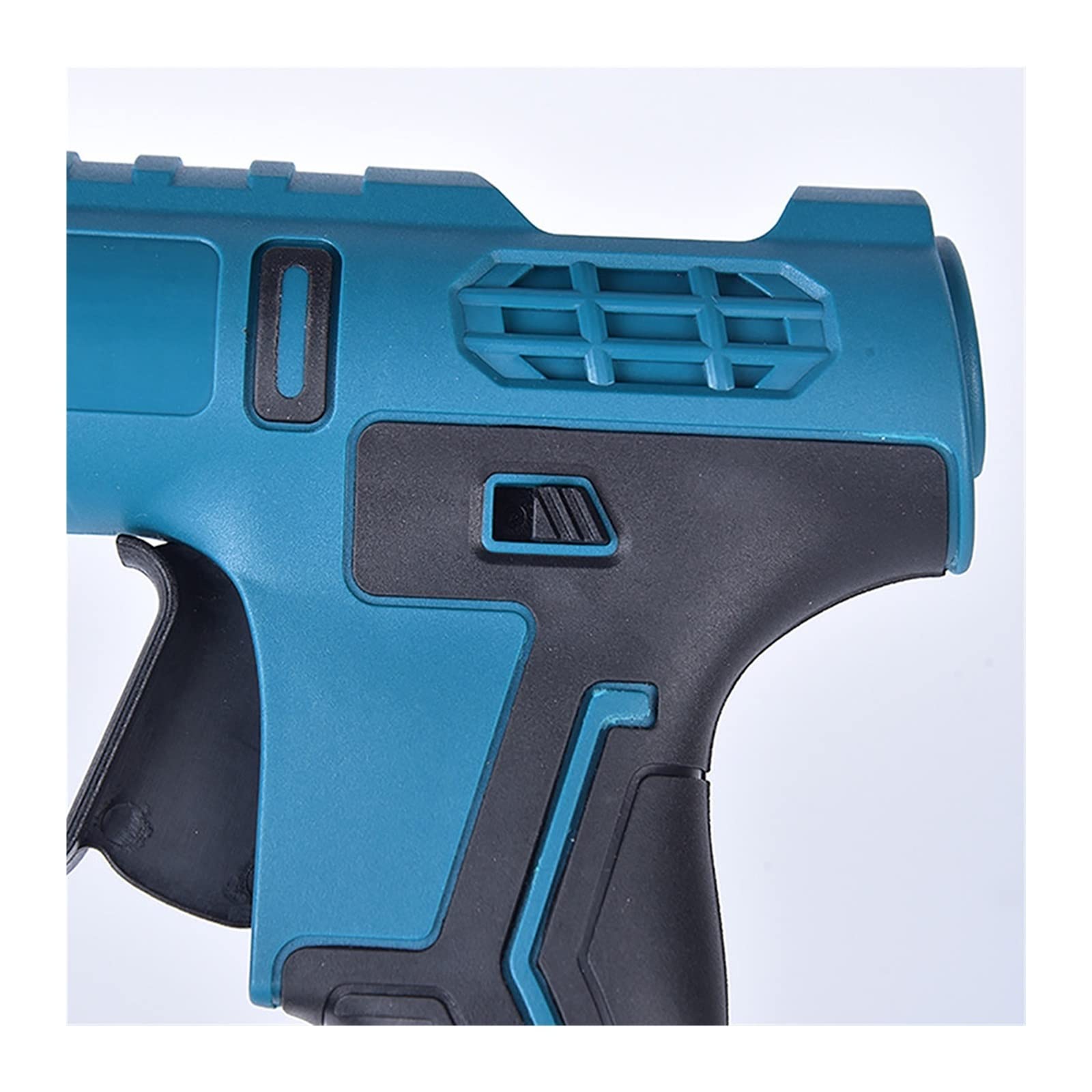 Pistola for colla a caldo con bastoncini di da 11 mm Mini pistole industriali Temperatura calore Strumento riparazione termoelettrica for wireless Riscaldamento Rapido