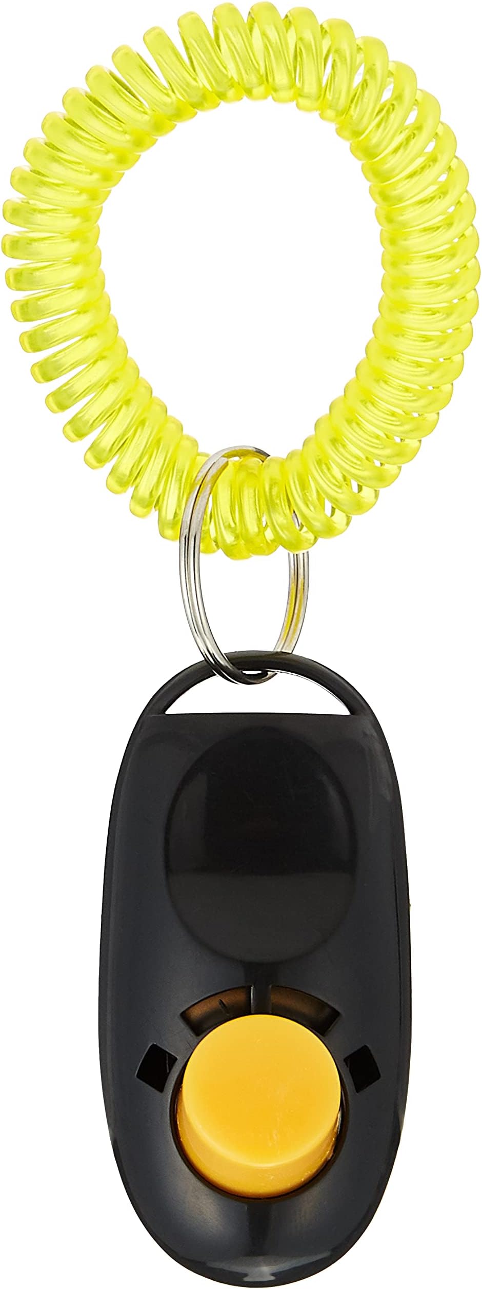 Dog Training Clicker Click Button Trainer Pet Cat Puppy Obedience Aid Wrist Black