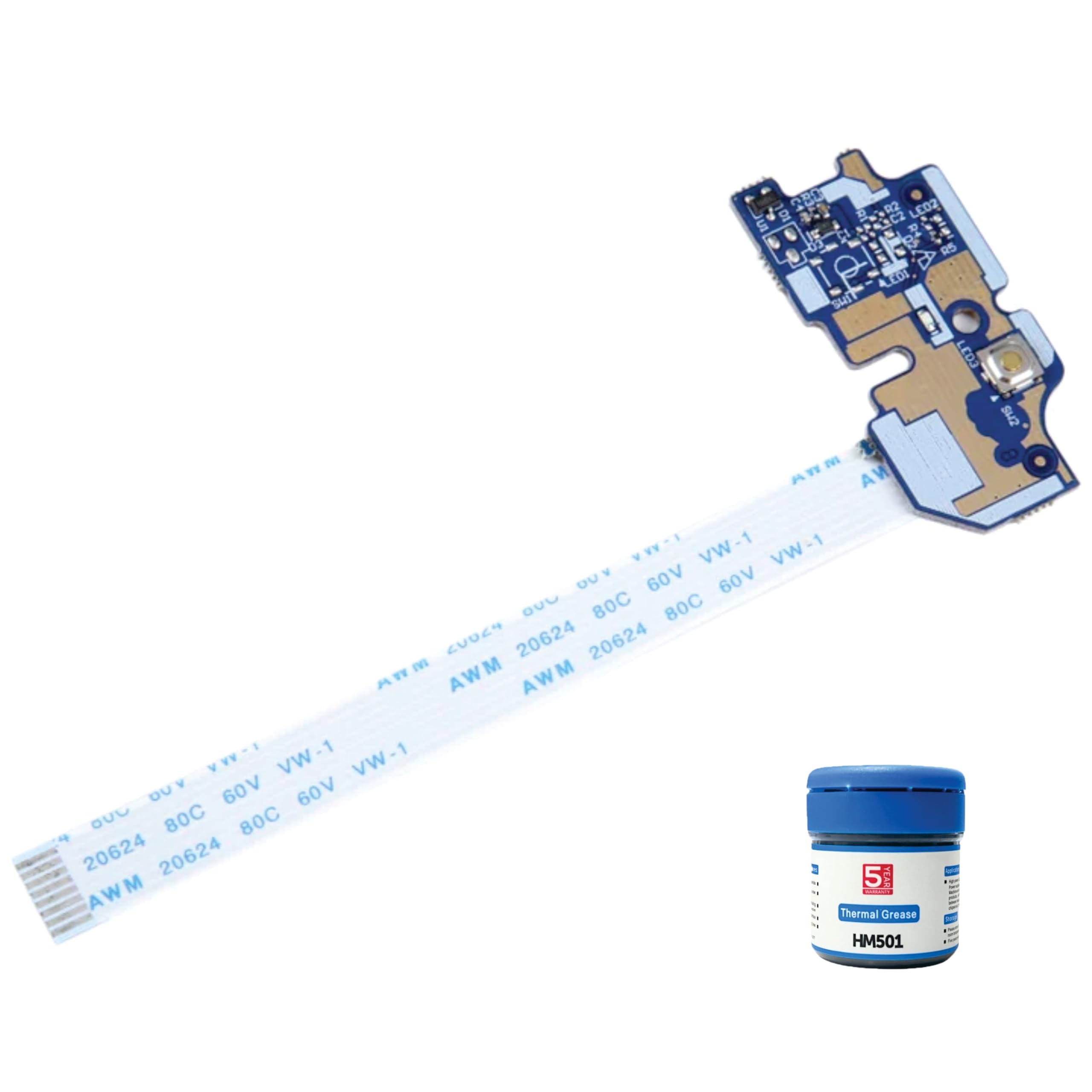 Laptop On-Off Power Button for Acer E1-531, E1-531G, E1-521, E1-571, E1-571G, V3-551G, V3-551, V3-571, V3-571G, LS-7912P