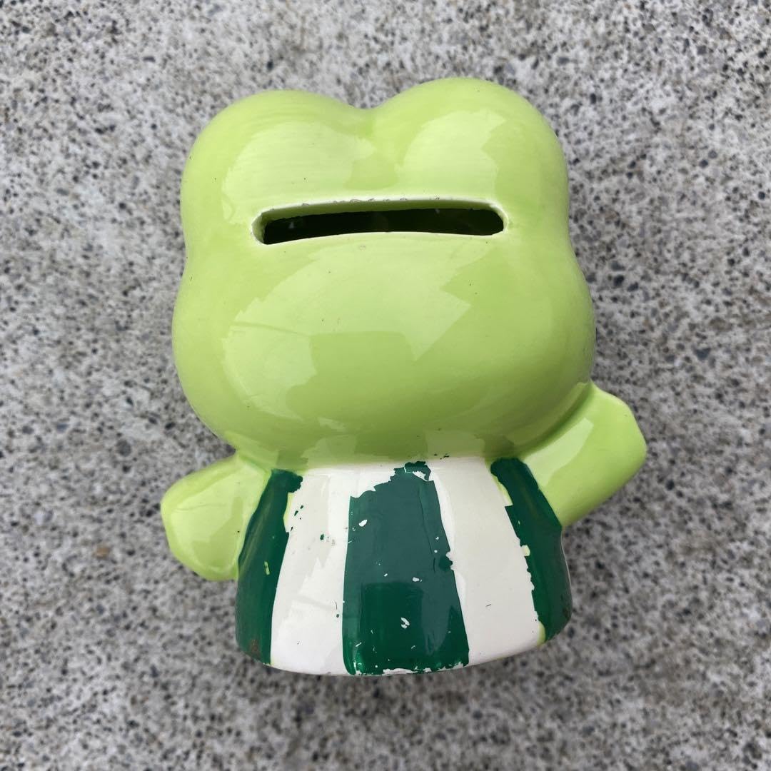 Amazon.co.jp: ケロケロケロッピー 当時物 レトロ 貯金箱 陶器 : おもちゃ