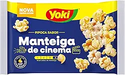 Pipoca para Micro-Ondas Manteiga de Cinema Yoki Pacote 100g