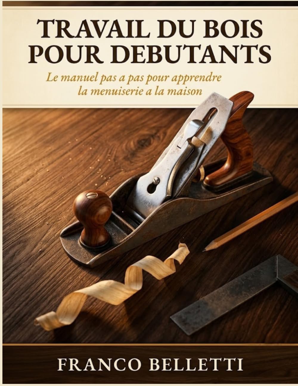 Travail Du Bois Pour Débutants: Le manuel pas à pas pour apprendre la menuiserie à la maison avec outils essentiels, assemblages et 15 projets illustrés