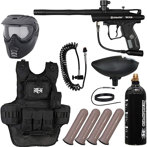 Miniatura 5 de Kingman Spyder Victor Heavy Gunner Kit de pistola de paintball