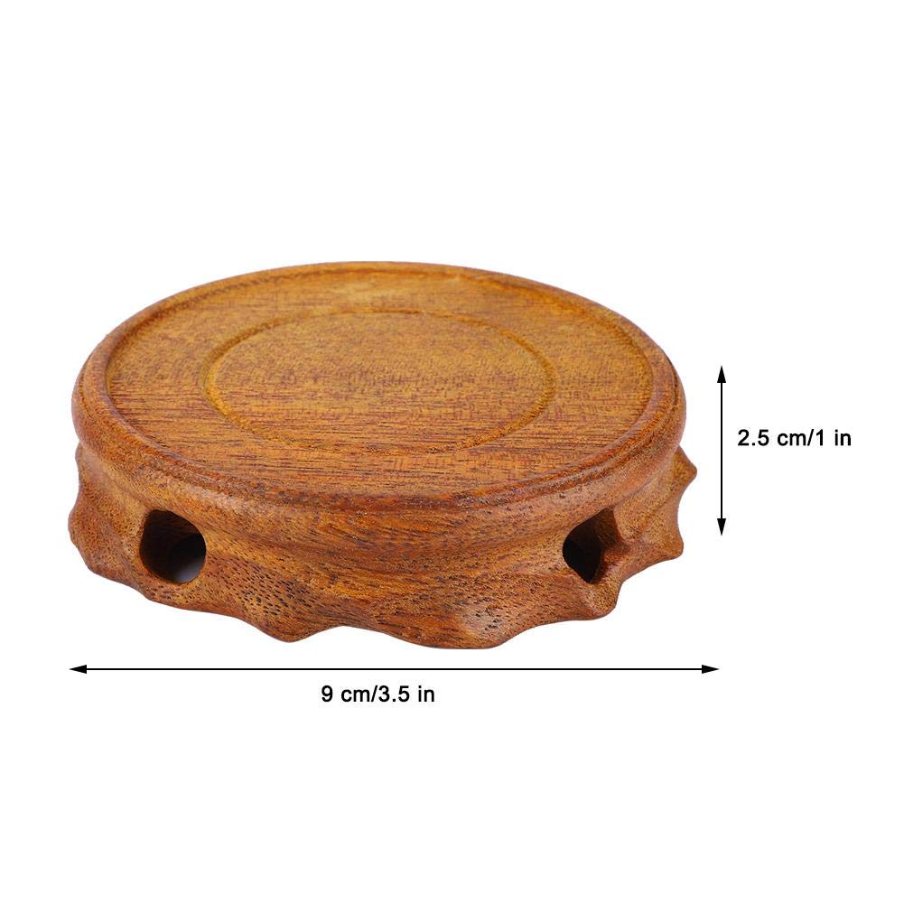 Présentoir En Bois Pour Théière Ou Bonsaï - Décoration Bureau Ou Maison, Style Rétro