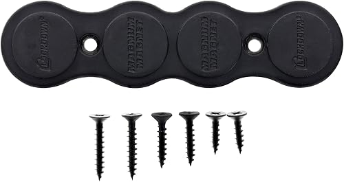 Miniatura 2 de Lockdown Gun Mount Magnet 23-75 LB Capacity with Easy Mounting, Heavy-Duty, for Shotgun, Pistol, and Rifle Storage and Organization