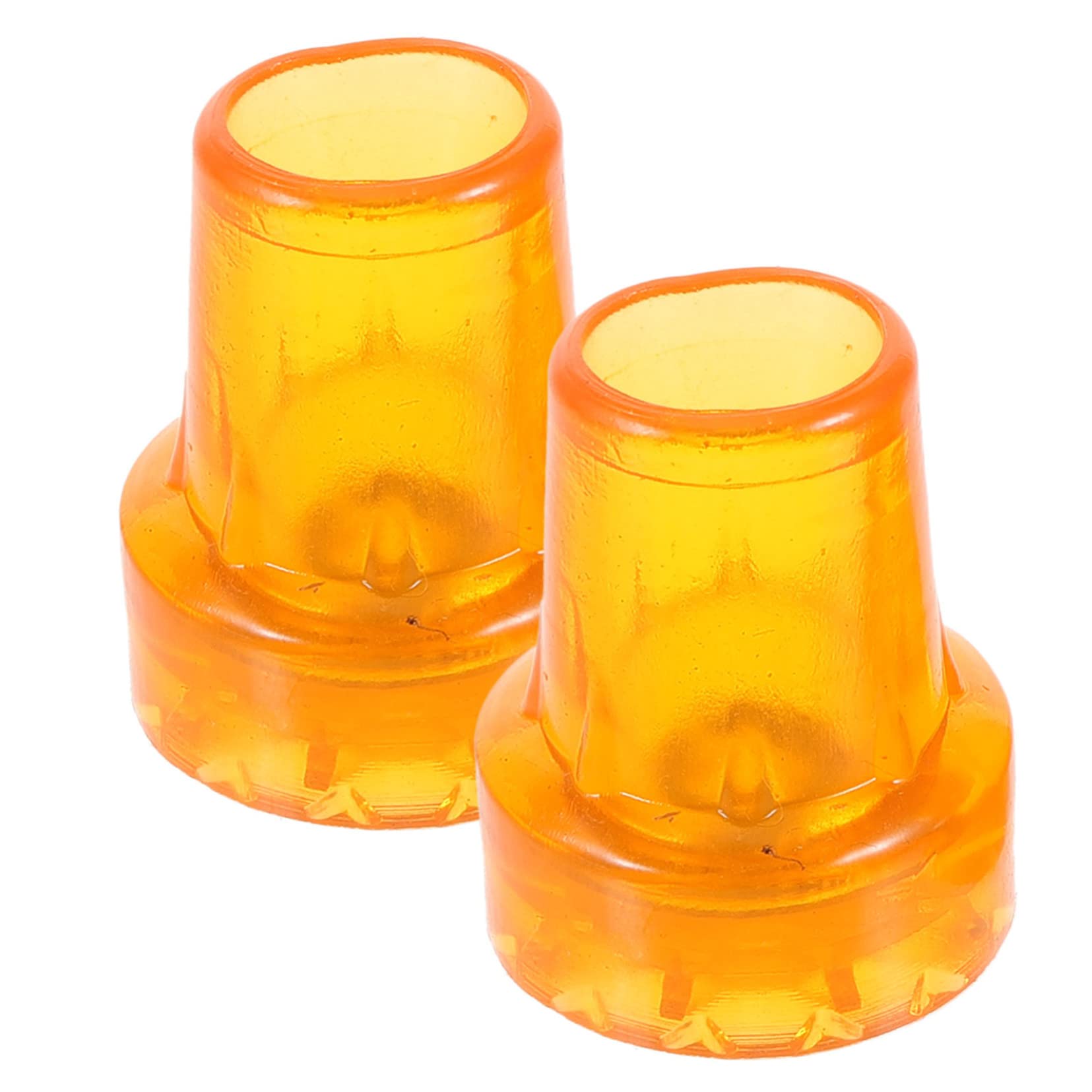 FRCOLOR 2pcs Crutches Pole Tip Protectors Walking Cane Accessories Walking Pole Tips Replacement Crutch Tips Trekking Tip Replacement Hiking Pole Feet Hiking Pole Protector Cane Tip Oxford