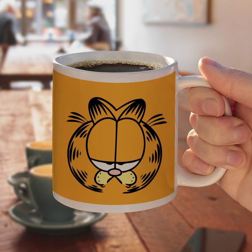 Amazon.com | Garfield This IS My Happy Face Ceramic Coffee Mug