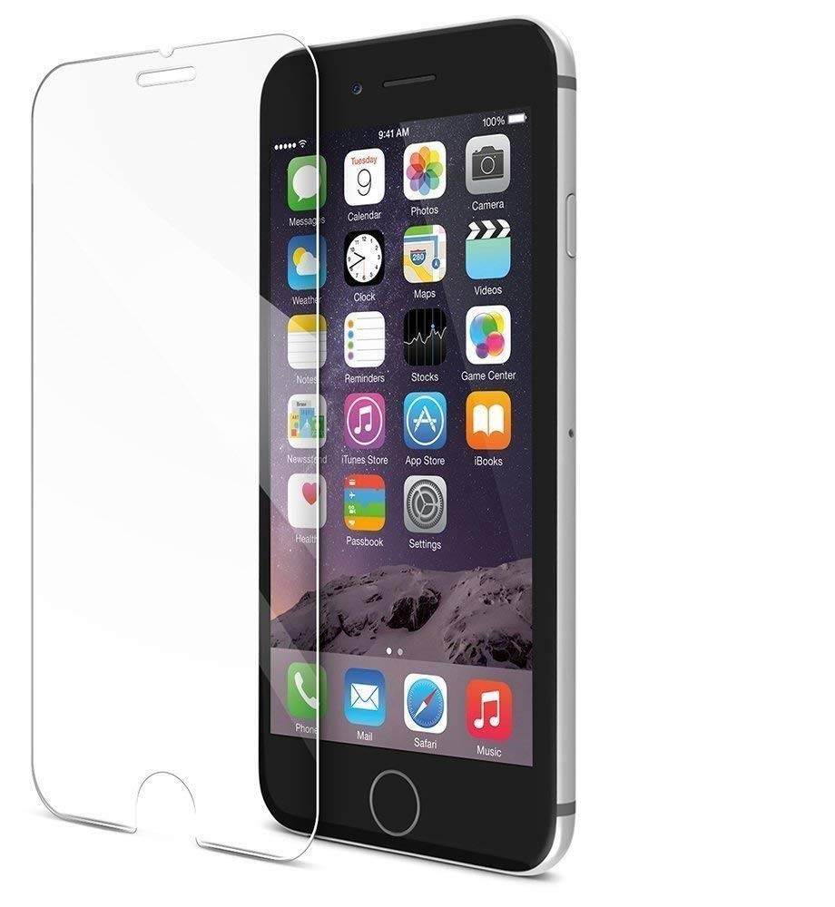 iPhone 6S/6-Plus Screen Protector By Tempered Glass Touch-Screen Accurate Round Edge 0.3mm Ultra-Clear Perfect Fit Maximum Protection From Bumps Drops Scrapes and Marks