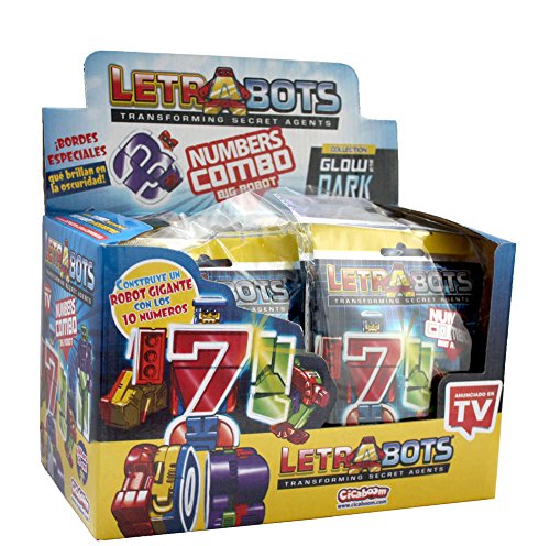 CICABOOM Letrabots Combo - Robot Gigante (Caja de 10 Unidades) - SBALTC110