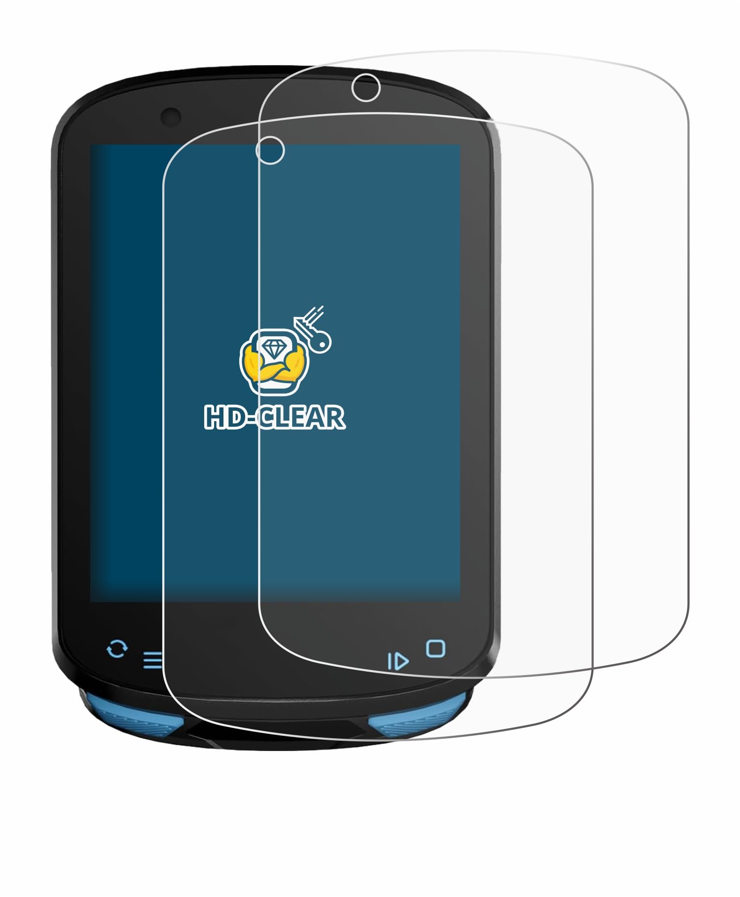 BROTECT Glas Screen Protector voor Geoid CC600 2.4 (3 Stuks) Schermbeschermer [9H Hardheid, Beschermglas-Folie niet Gehard Glas