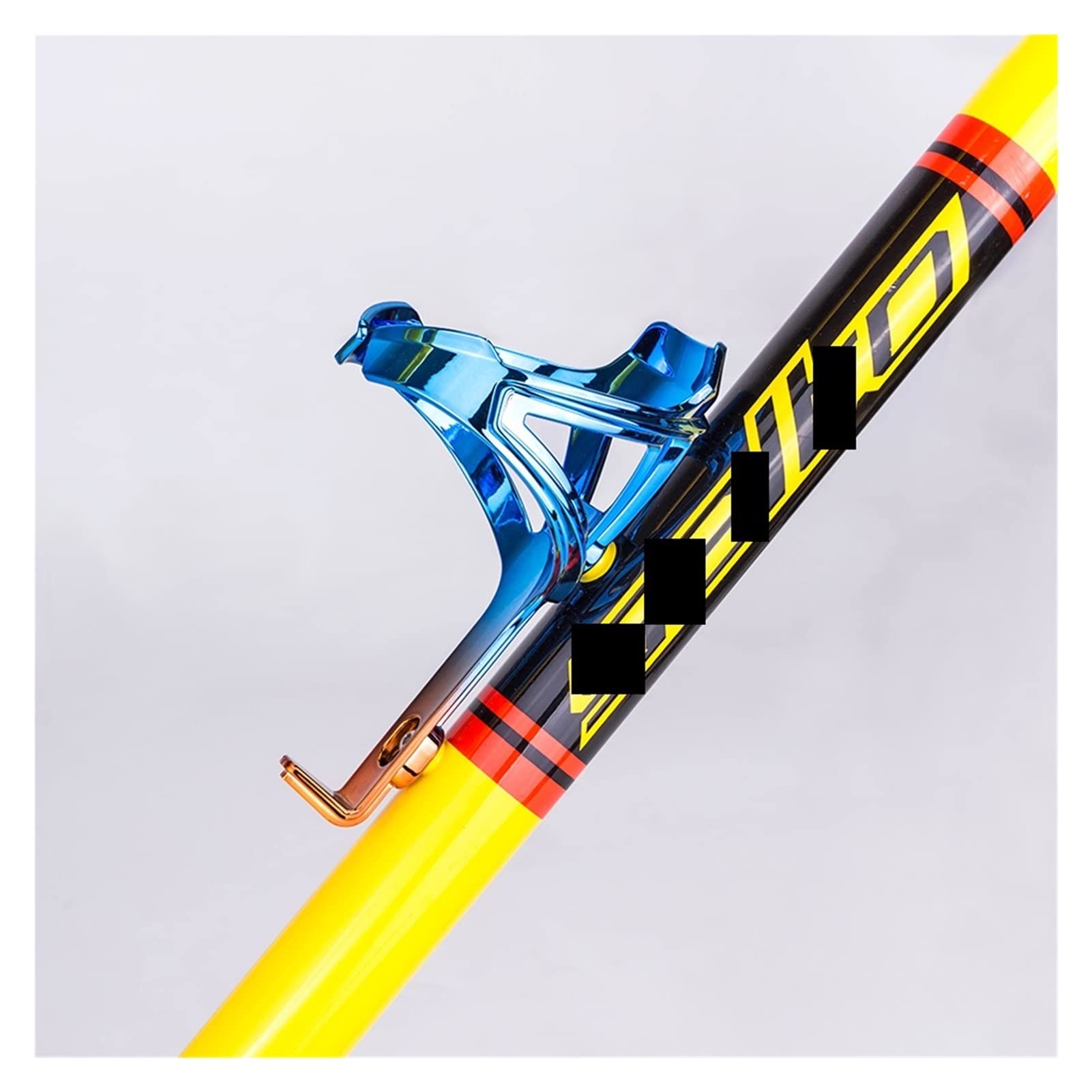 OTENG Fahrrad mit Wassergläser Fahrrad-Wasserbecherhalter, Farbverlauf, ultraleichter Fahrrad-Flaschenhalter, Kunststoff-Fahrrad-Getränkehalter, Wasserflaschenhalter, Mountainbiken(Blueorange)