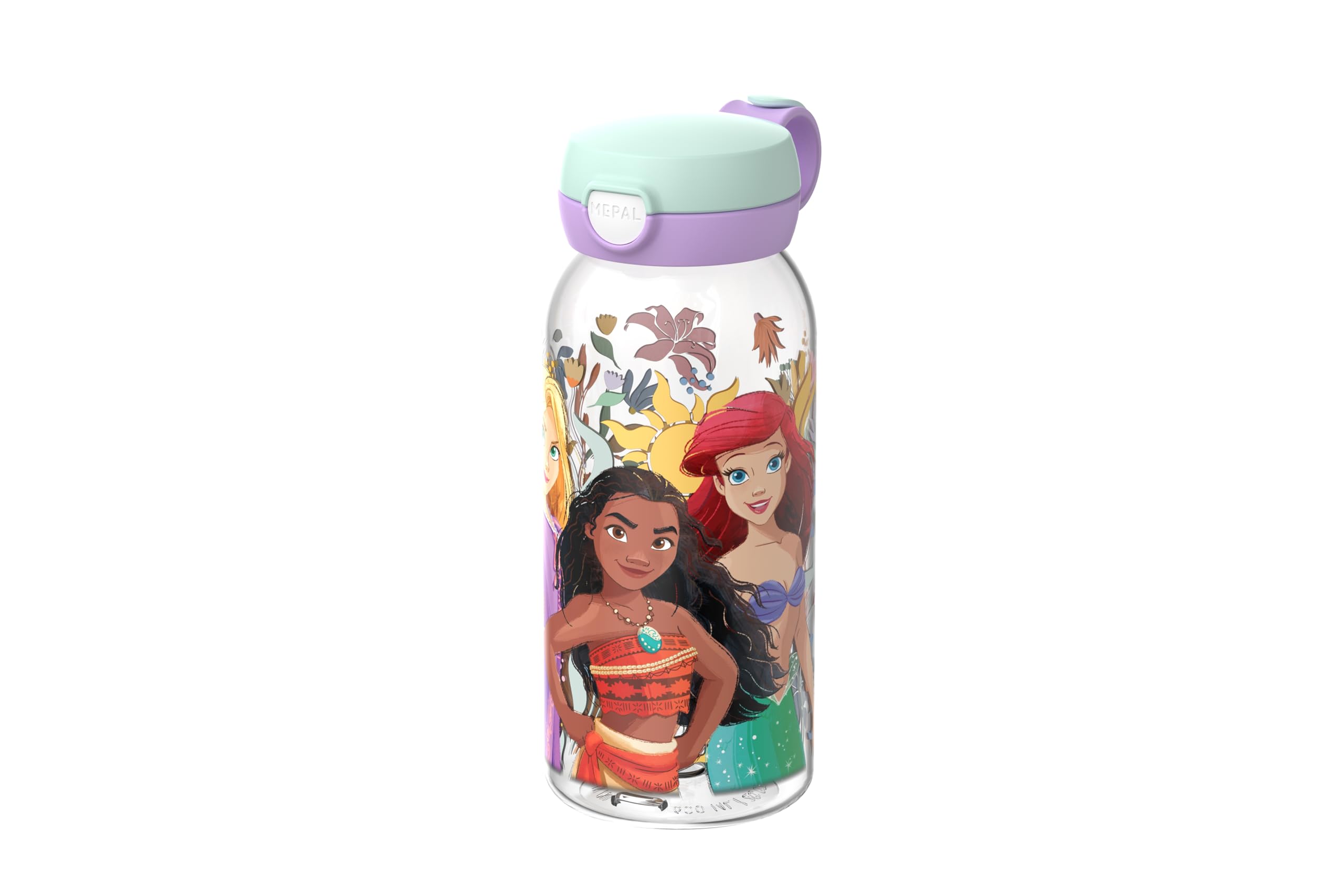 Mepal - Drinking Bottle with Flip Cap Campus - Flip Cap Pops Up at the Push of a Button - Suitable for Carbonated Drinks - Water Bottle - Leak-proof and Dishwasher Safe - 600 ml - Paw Patrol Pups