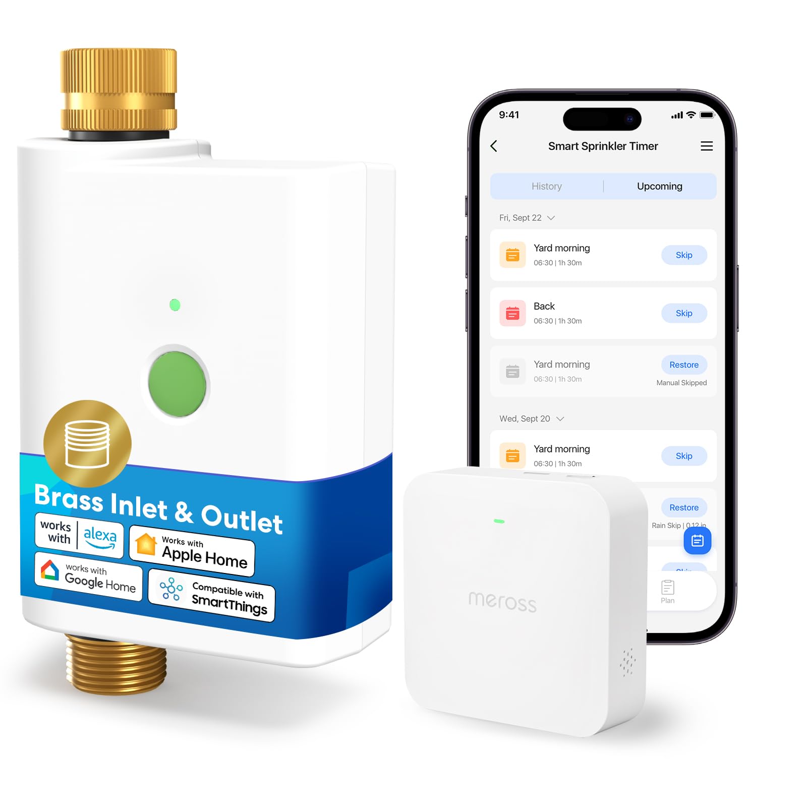 Meross WiFi Water Timer