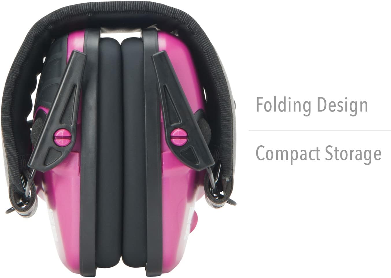 Howard Leight Impact Sport Electronic Shooting Earmuff, Youth/Small, Pink (R-02533)