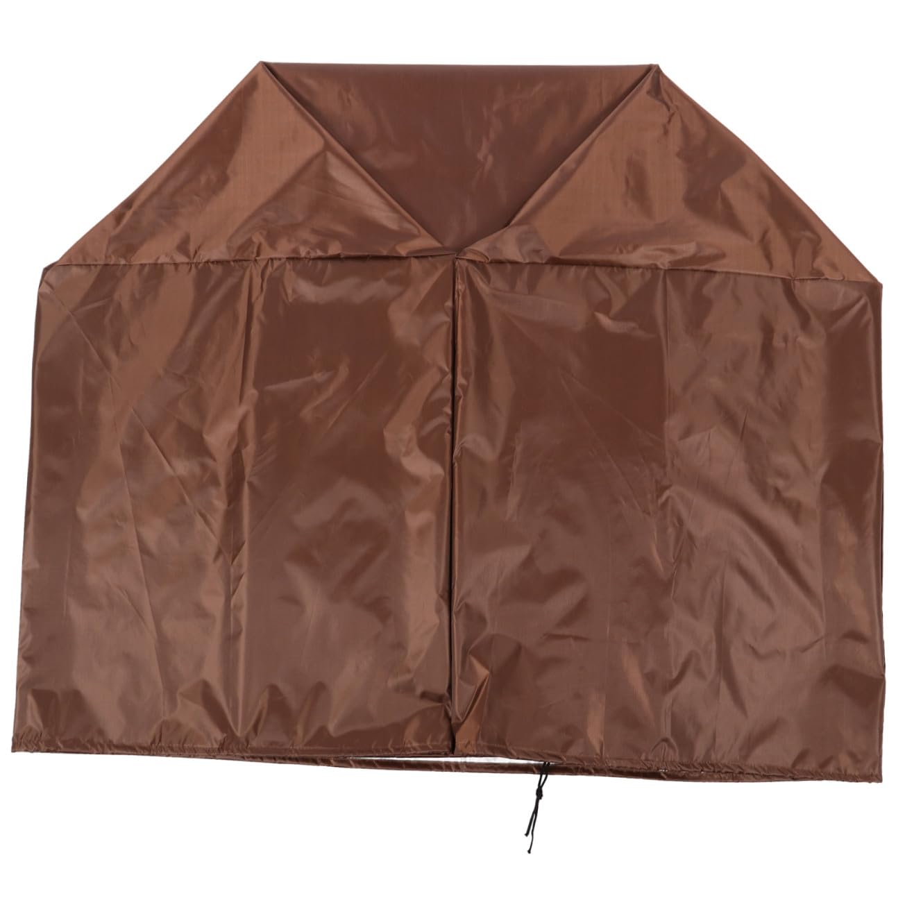 Couverture de banc imperméable et housse de terrasse en tissu Oxford café pour mobilier de jardin