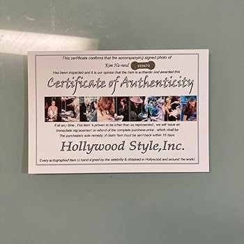 Amazon.co.jp: キム ハヌル直筆サイン入り2Lサイズ写真…韓国女子