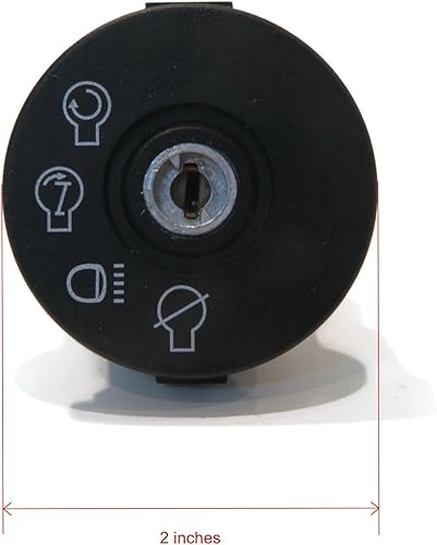 Miniatura 2 de The ROP Shop  Interruptor de arranque de encendido con llaves para cortacésped Gravely Mini-ZT 1434 915052