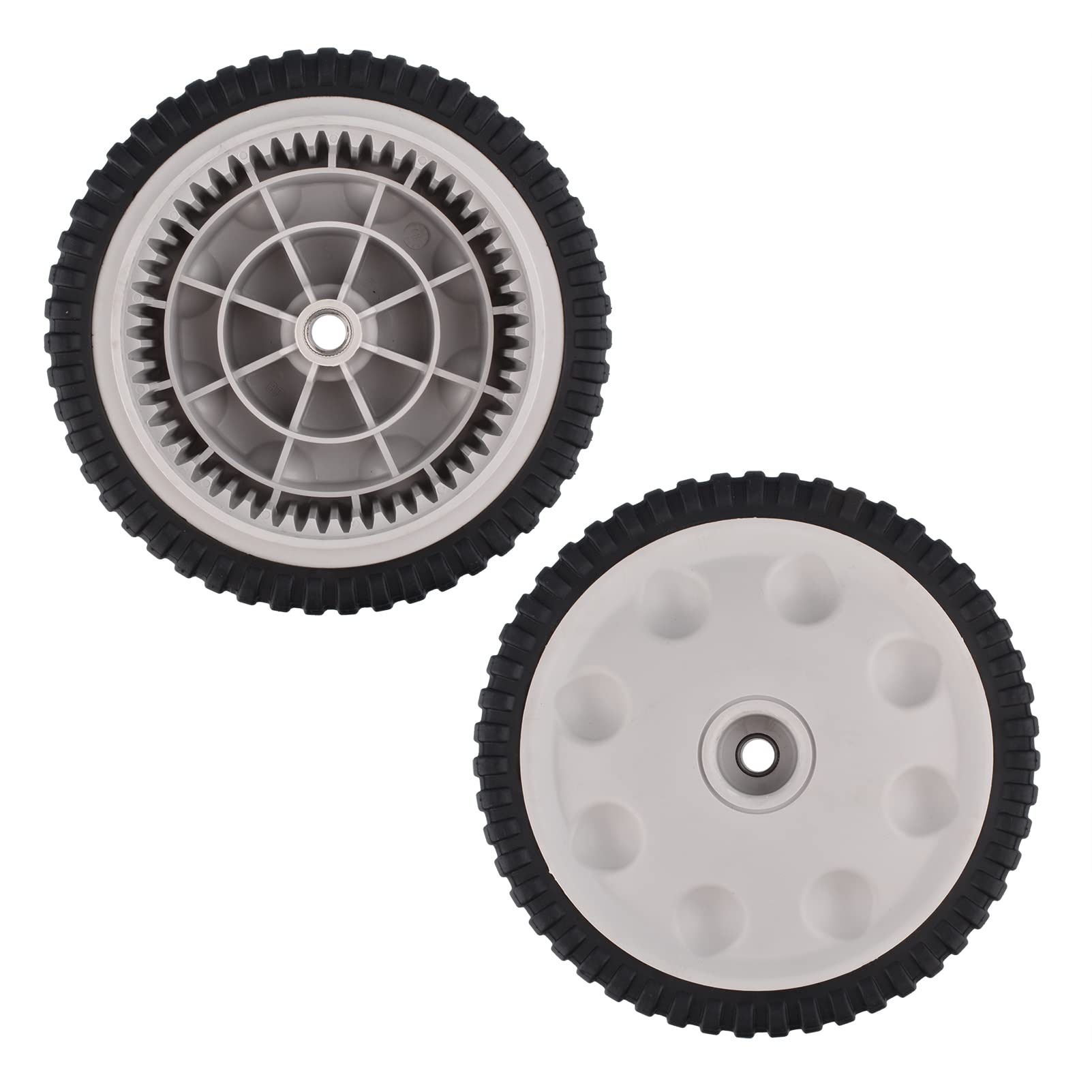 Rueda de tracción delantera de 8 pulgadas para MTD Troy-Bilt Cub Cadet 734-04018C 734-04018A 734-04018B 73404018B 12AV569Q597, 2 uds.