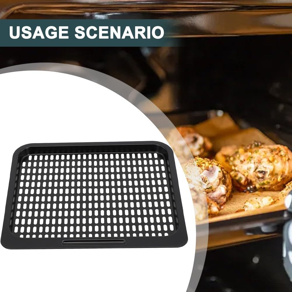 Cestello di Ricambio per friggitrice ad Aria da 2,6 l / 3,5 l, Accessori per friggitrice ad Aria Universale, cestello per Alimenti, teglia da Forno Rotonda Antiaderente da Cucina in ghisa