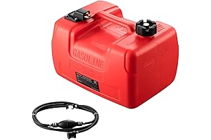 VEVOR 3.17-Gallon/12-L Marine Portable Fuel Tank