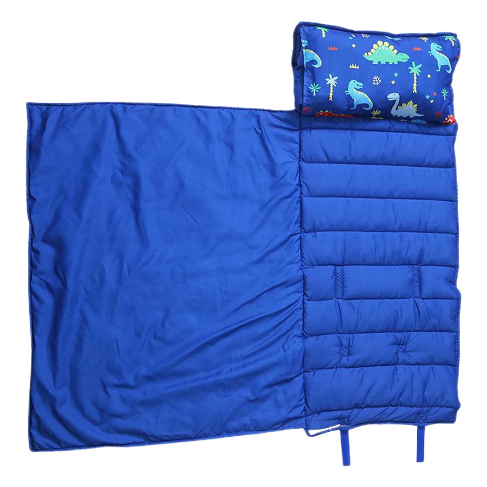 Tapis de sieste de camping en plein air pour enfant doux et lavable Motif dessin animé imprimé dinosaure
