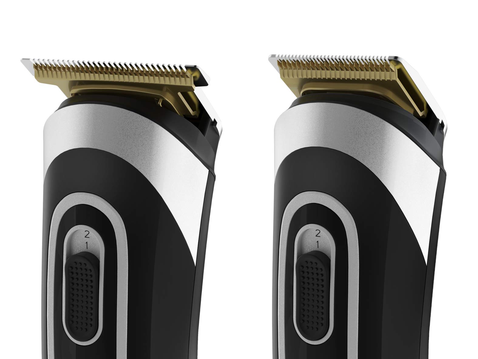 Rowenta TN9140 Trim & Style 13 en 1 Tondeuse à cheveux avec lames en acier inoxydable et 6 peignes tondeuse à barbe batterie au lithium, autonomie 90 min, rasoir avec système de verrouillage et