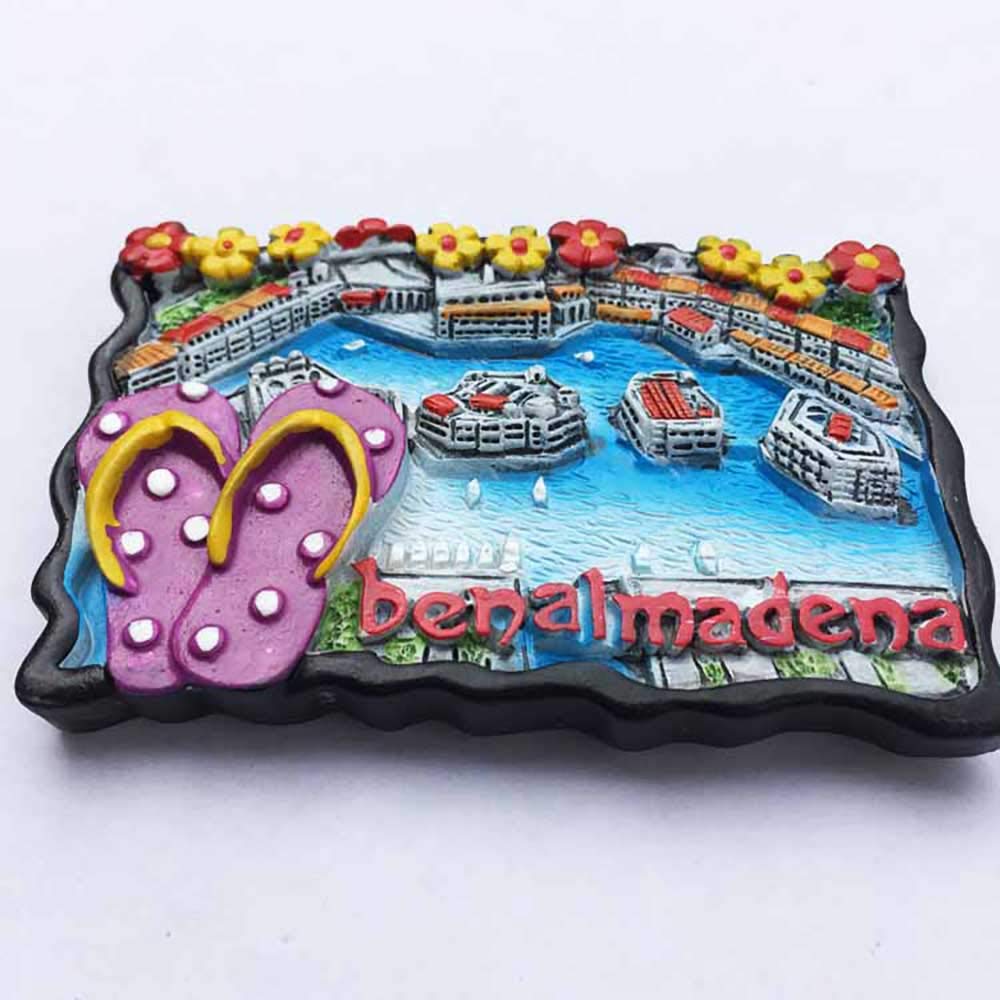 Magnete del Frigorifero Casa Batlló Barcellona Spagna 3D Resina Handmade Craft Tourist City Città Souvenir Collection Lettera Frigorifero Sticker