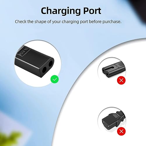 Miniatura 3 de XFXMTJJ - Cable de alimentación de CA de repuesto compatible con Jensen CD-475 reproductor de CD portátil AM/FM Radio estéreo