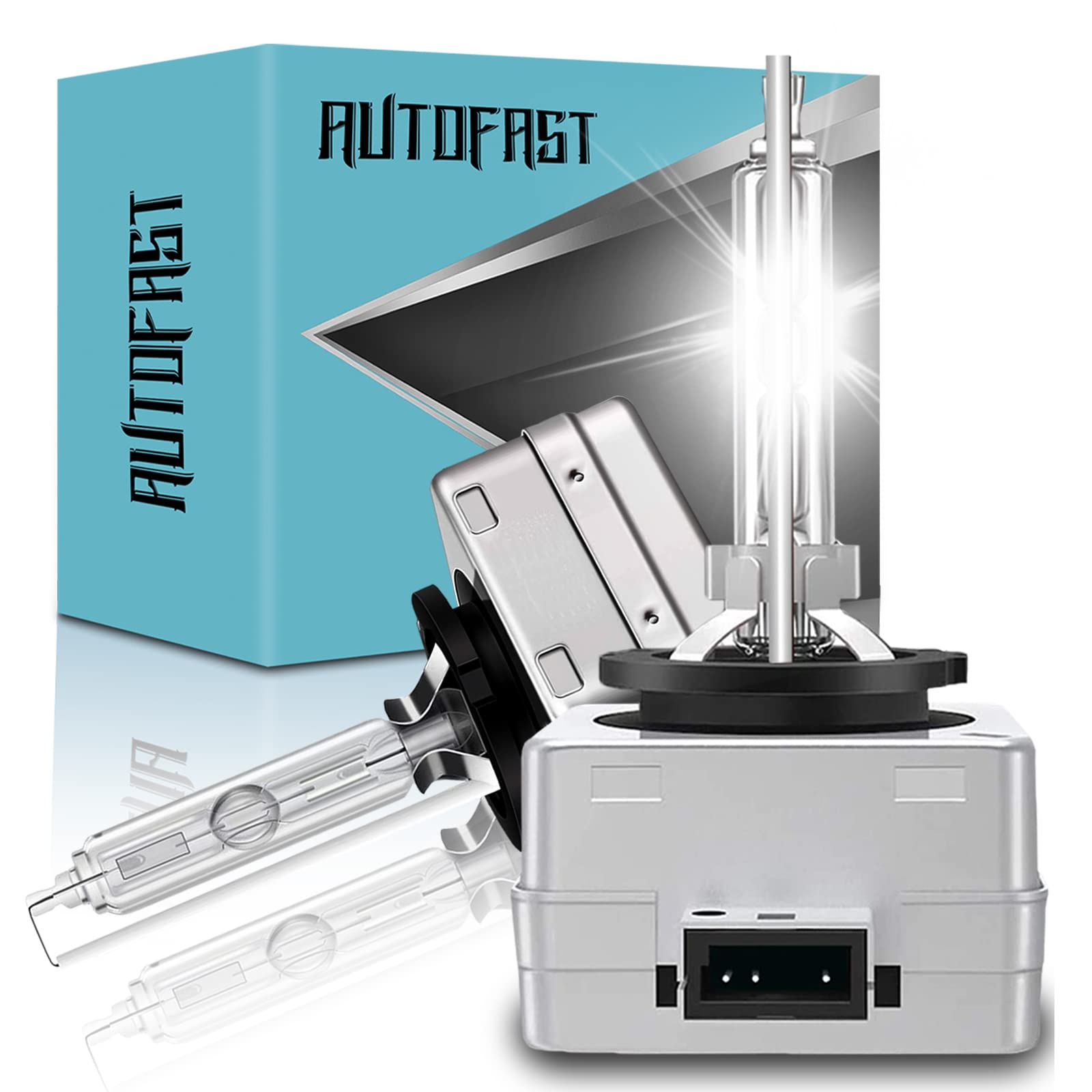 D3S 35W 6000K Diamond White Xenon HID Headlight Bulbs , 51 OFF