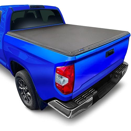 Tyger Auto T3 Soft Tri-fold Truck Bed Tonneau Cover Compatible with 2022-2024 Toyota Tundra | 5.5' (67") Bed | TG-BC3T1062