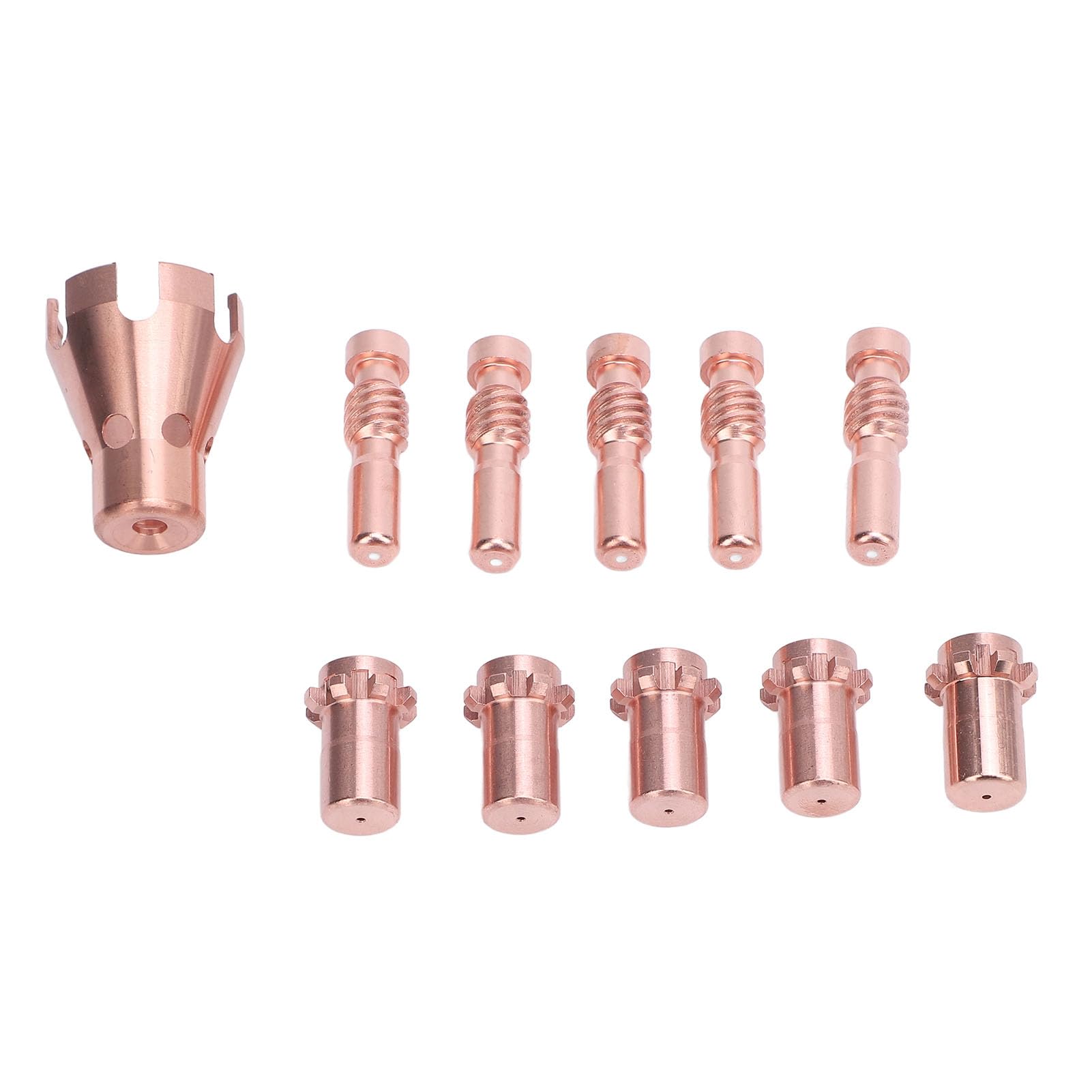 Kit de accesorios para antorcha de soldadura MIG 11PCS |Consumibles para cortadora de plasma para KP2062-3B1 / KP2065-1 |Puntas y electrodos con caja de almacenamiento