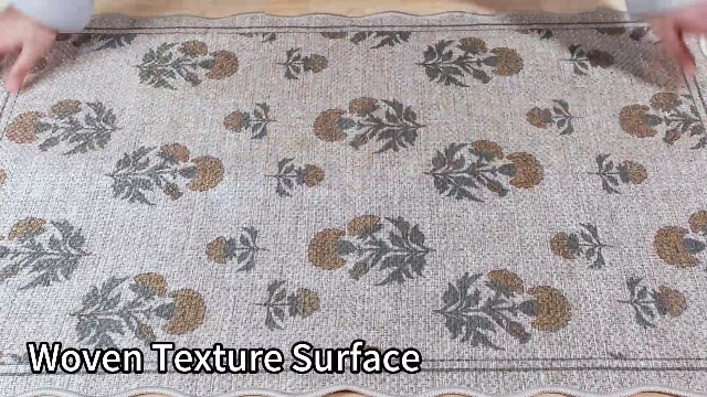 Tapete ORTIGIA Easy Jute 5x3 ft Vintage Azul miniatura 7