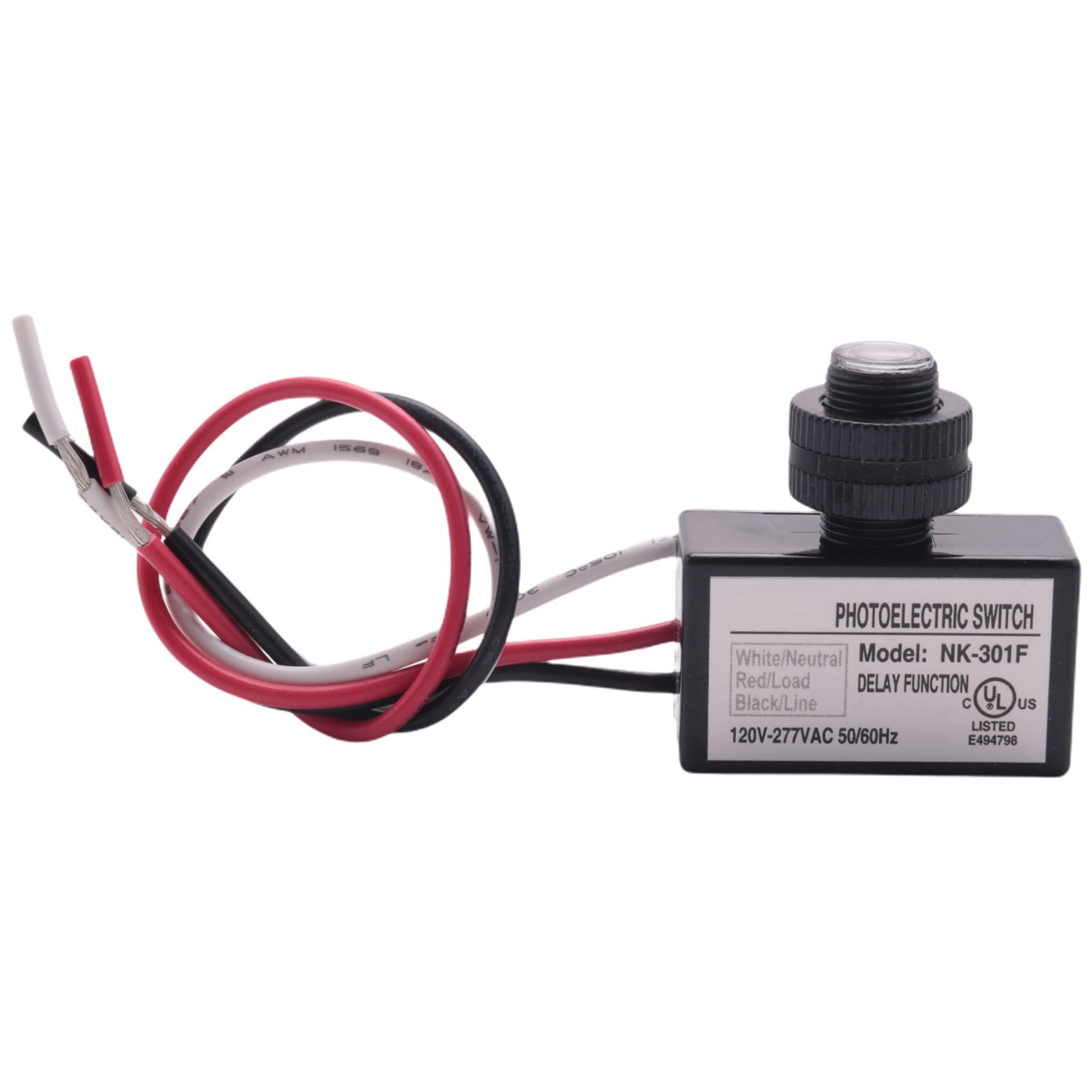 Bpqiang Light Photocell Switch -301F 120-277V Dusk To Dawn Sensor Photoelectric Ing
