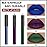 evpct 3Pcs Dark Blue Emerald Green Purple Matte Liquid Lipstick Lip Stain Sets for Women Matte+Lipstick Long Lasting 24 hr Hours Magic Lipstick 24 Hours original Waterproof 21