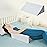 Touchutopia Wedge Pillow for Side Sleeping, Side Sleeper Body Back Positioners for Back Pain, Preventing Bedsores, After Surgery, Pregnancy Support, Ankle Support, Bed Wedge Pillow for Side Sleepers