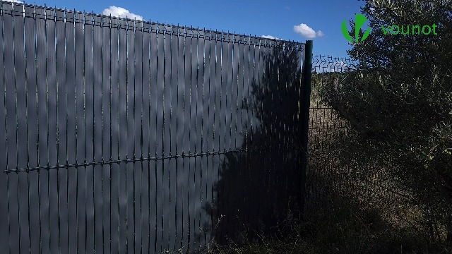 Telo Frangivista PVC Per Recinzione - 19cm X 70m - Protezione Privacy Da Giardino O Balcone - Foto 5