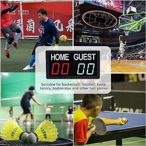 Marcador digital LED multideportivo para interiores miniatura 3
