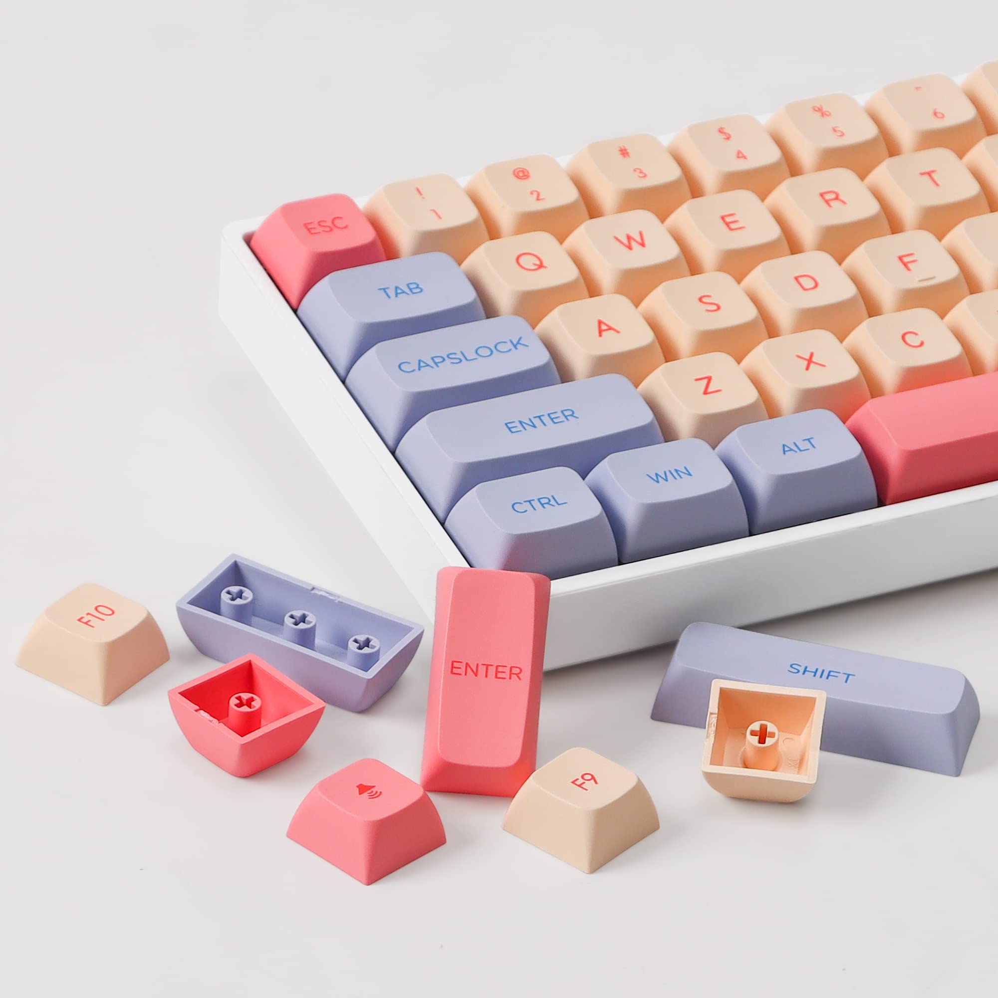 Amazon | PBTキーキャップ132キー、Cherry Gateron MX スイッチのため