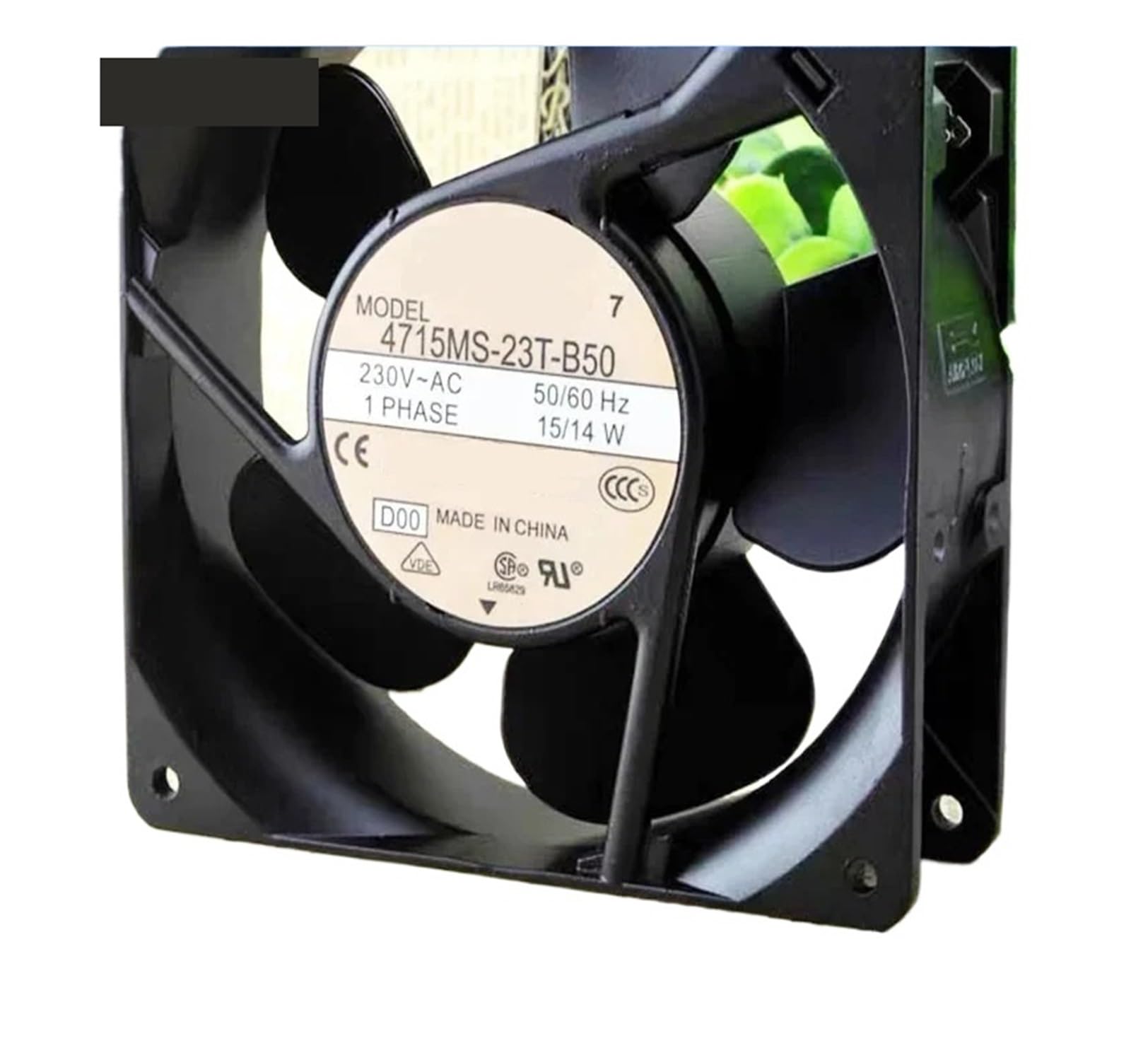 LEOTNNDQ 4715MS-23T-B50 12cm 12038 AC 230V 15W DC cooling fan